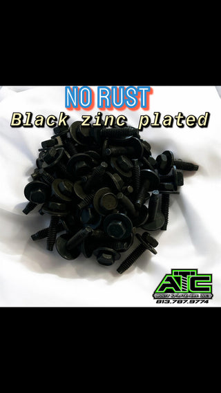 NON rust Black Body bolt 50pk