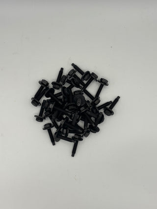 NEW 1/4"-20x1-1/4' LONGER black body bolts (50pk)